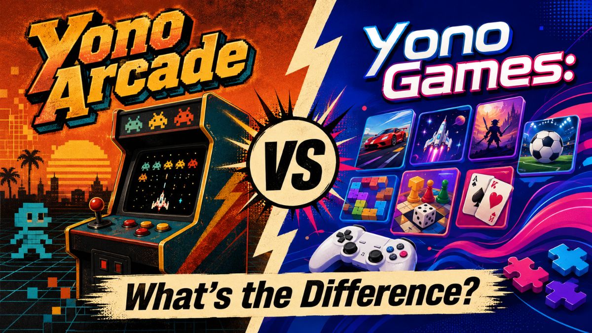 Yono Arcade vs Yono Games: What's the Difference?